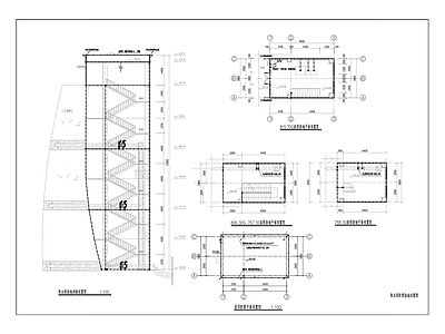 开州区上游水库工程 施工图 建筑通用节点