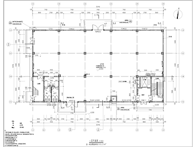 标准厂房及门卫室 施工图 工业建筑