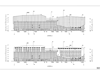 旅游集散中心候车室建筑 施工图