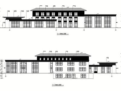 某小镇食堂建筑 施工图