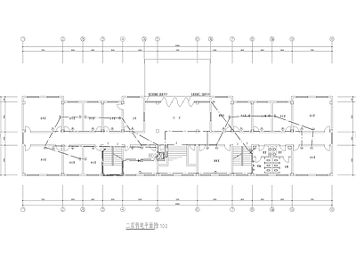 检察院六层办公楼电气 施工图 建筑电气 电气图