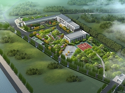 办公环境景观 施工图 办公工业景观