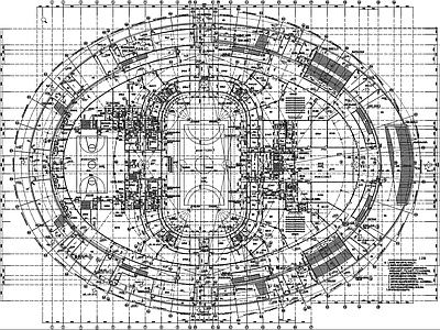 某市体育馆建筑 施工图