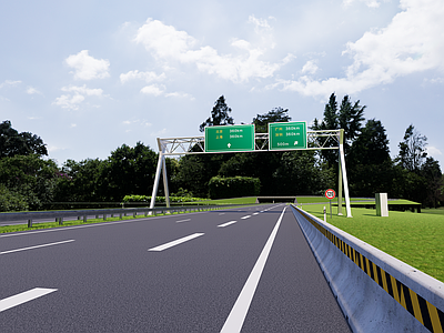 现代道路 高速路