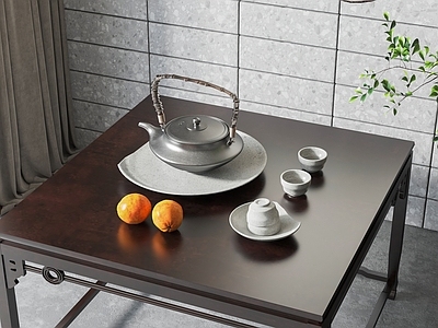 新中式茶具 摆件