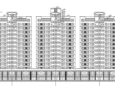 盘锦市某新村住宅楼建筑 施工图