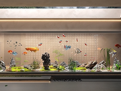 鱼缸 鱼缸造景 鱼缸柜 鱼缸 鱼缸背景 水族馆