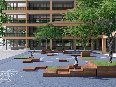 现代学校景观