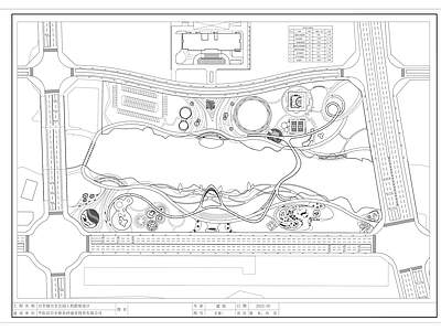公园景观平面图