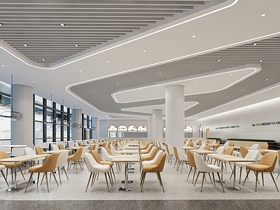 现代公司餐厅食堂