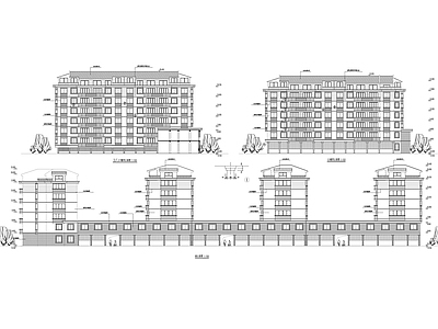 联建房建筑 施工图