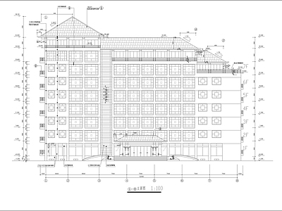 某机关办公大楼建筑 施工图