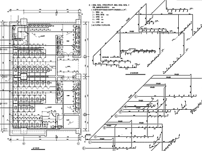 大型会展中心给排水  施工图 建筑给排水 给排水图 建筑给排水