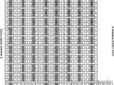 高层85㎡住宅建筑 施工图