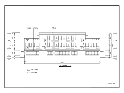 涪陵区双江水库工程管理房建筑 施工图