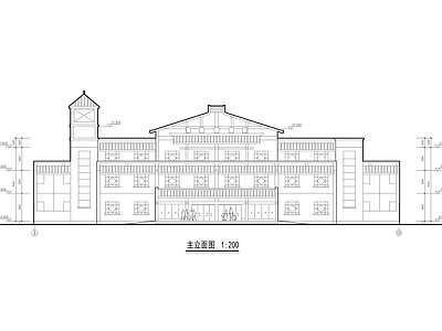 三层小型汽车站建筑 施工图