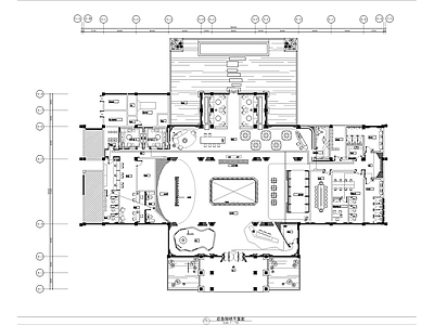 售楼部电气 施工图 建筑电气 电气图