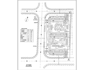 多层办公楼建筑 施工图