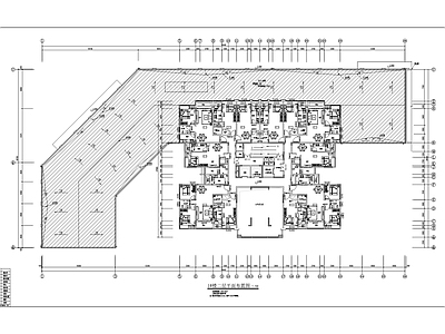 工业园长租公寓建筑 施工图