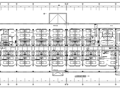 感染性疾病防治中心病房楼电气 施工图 建筑电气 电气图