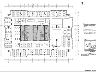 办公室消防喷淋给排水 施工图 建筑给排水 给排水图