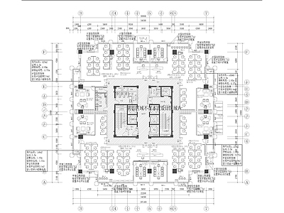 办公室暖通 施工图 建筑暖通