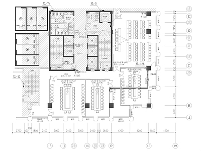 现代办公室工程给排水 施工图 建筑给排水 给排水图