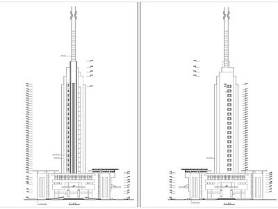 某高层大厦建筑 施工图