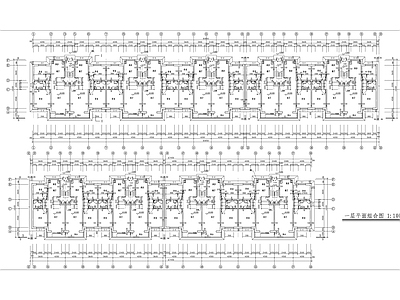 多层住宅全套建筑  施工图