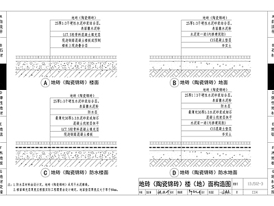 墙面节点图集 施工图