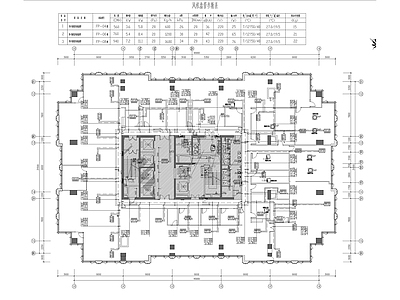 办公室空调风管 施工图 建筑暖通