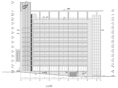 整套研发办公楼建筑图 施工图