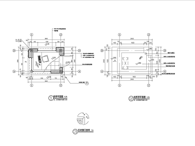 岗亭详图 施工图 建筑通用节点