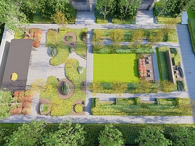 现代住宅景观 消防登高面 植物科普园 邻里宅间 户外廊架 老年活动空间 住宅景观