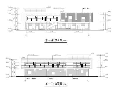 现代商业综合体全套建筑 施工图