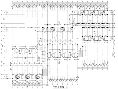 学院宿舍楼建筑 施工图