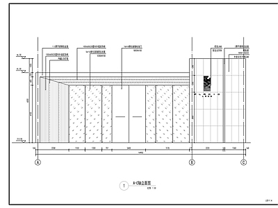 新亚洲风小区入口景观大门 施工图 局部景观