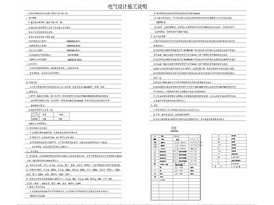 配电系统电气设计说明 图库