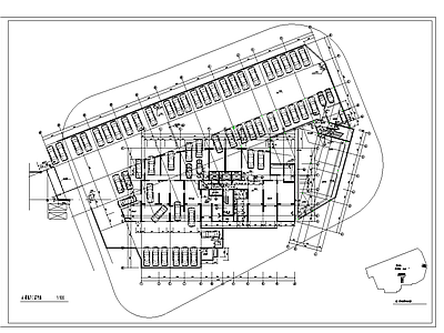 高层层住宅楼建筑 施工图