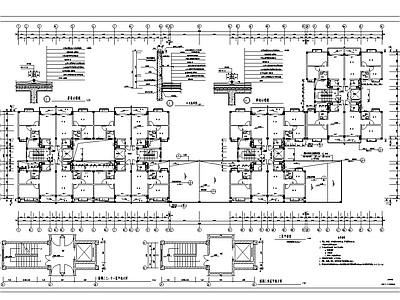 高层住宅楼全套 施工图