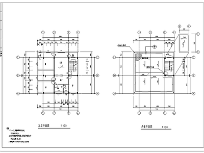 私人住宅楼建筑 施工图