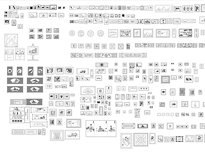 装饰品字画 图库