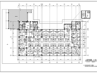 十三层宾馆建筑 施工图