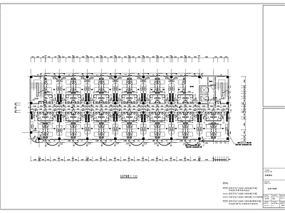 购物广场七层快捷酒店建筑 施工图