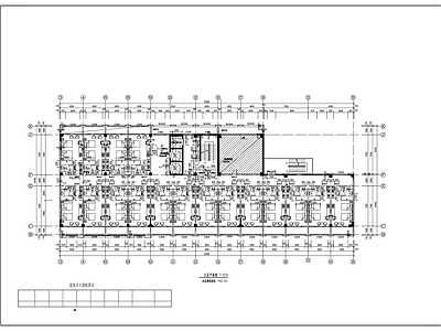 9层现代风格商务酒店建筑 施工图