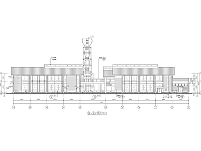 新中式高档会所全套建筑 施工图 娱乐会所