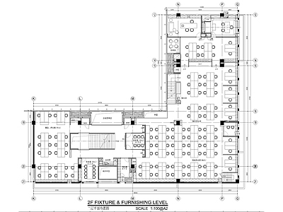 精装两层办公室全套 施工图