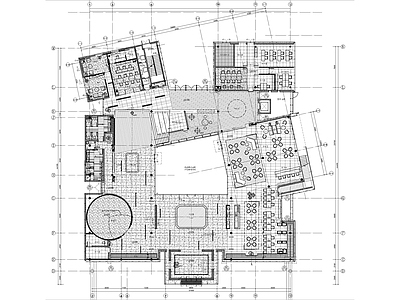 华润展示中心全套  施工图