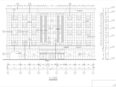 中国人寿某支行办公楼建筑 施工图