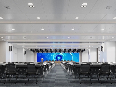 现代报告厅 路演大厅